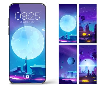 wallpapers on phone
